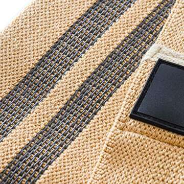 Pro Elite Lifestyle Fabric Resistance Bands Set - 3 Booty Bands for Women and Men - Non-Slip, Durable Workout Bands for Leg and Butt Exercise - Includes 2 Sliding Discs, Fitness Guide, and Travel Bag