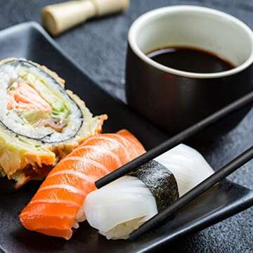 YFWOOD 5 Pairs Safe Non-Slip Reusable Chopsticks