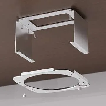 SENGTEK Under Desk Mount for Apple Mac Studio M1 M2, Mac Mini (2010-2023) - Dust-Free, Clutter-Free, Scratch-Free, Aluminum, Quick Removal & Easy Installation