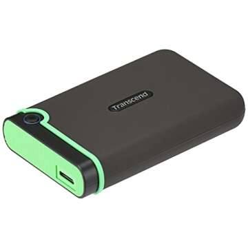 Transcend 4TB SJ25M3 Portable Rugged Hard Drive