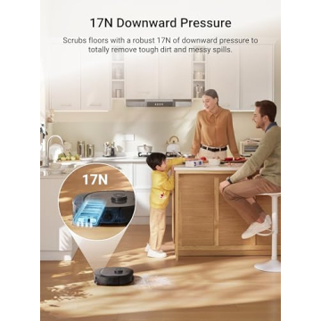 Eureka J20 Robot Vacuum, Auto Mop & Auto-Empty Technology