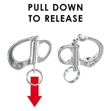 Durable Stainless Steel 33mm Quick Release Snap Shackle