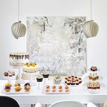 Hedume Elegant 10-Set Cake Stands for All Occasions