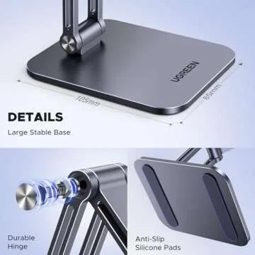 UGREEN Magnetic Phone Stand for iPhone - Adjustable & Durable