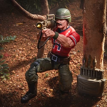 G.I. Joe Bazooka Action Figure 6-Inch Premium Collectible