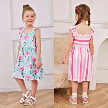 PATPAT 3 Pack Toddler Dresses - Stylish & Fun