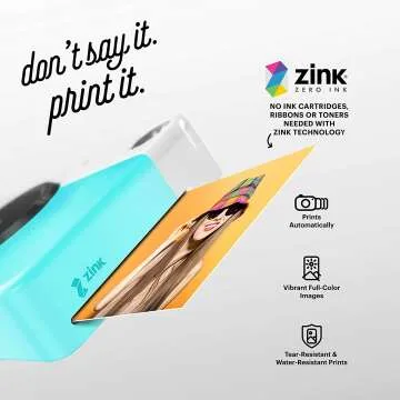 Kodak PRINTOMATIC Camera & ZINK Paper Bundle