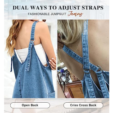 GREAIDEA Denim Jumpsuits for Women - Stylish & Comfy