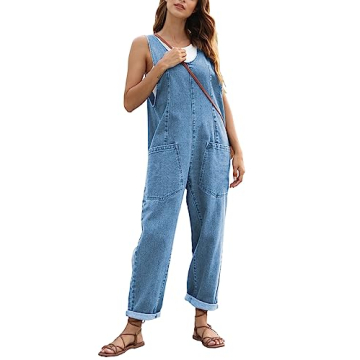 GREAIDEA Denim Jumpsuits for Women - Stylish & Comfy