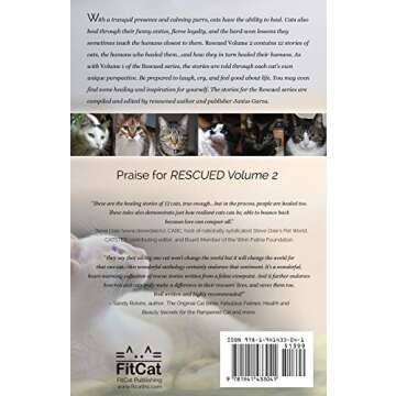 Rescued Volume 2: The Healing Stories of 12 Cats, Through Their Eyes