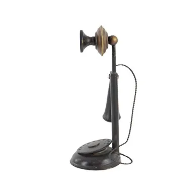 Deco 79 Vintage Telephone Sculpture for Home Decor
