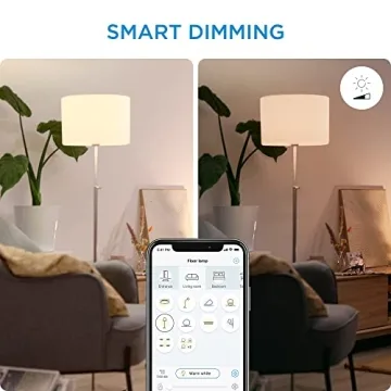 WiZ Connected Color 60W Smart WiFi Light Bulb 2-Pack