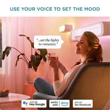 WiZ Connected Color 60W Smart WiFi Light Bulb 2-Pack