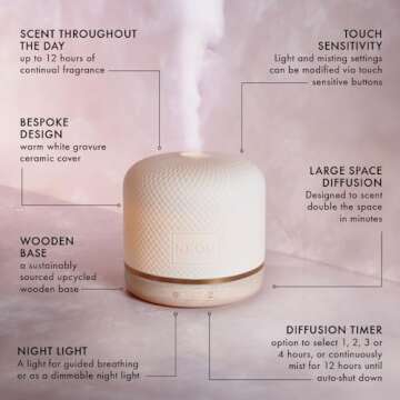 NEOM Wellbeing Pod Luxe Ceramic Ultrasonic Diffuser