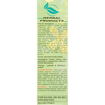 Hesh Pharma 100% Natural Amla Powder for Hair Care