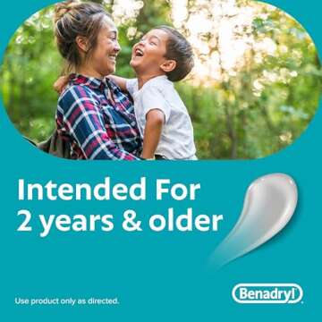 Benadryl Extra-Strength Anti-Itch Cream for Outdoor Relief