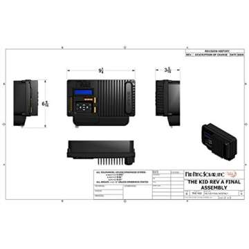 MidNite Solar MNKID-B MPPT Charge Controller 30A in Black