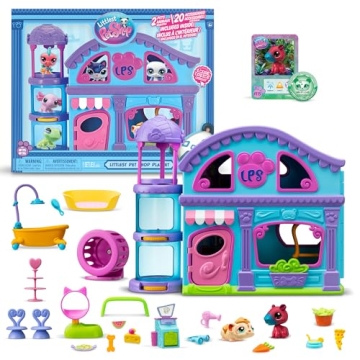 Littlest Pet Shop Gen 7 Playset - Mystery Figures & Collectible Fun for Kids 4+