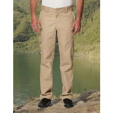 Dickies Men's Regular Straight Stretch Twill Cargo Pants