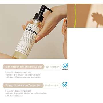 DearKlairs] Gentle Black Fresh Cleansing Oil, a light and spreadable texture, only 6 ingredients (5.07 Fl Oz)