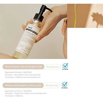 DearKlairs] Gentle Black Fresh Cleansing Oil, a light and spreadable texture, only 6 ingredients (5.07 Fl Oz)