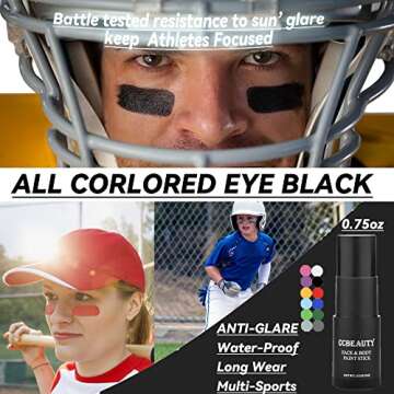 CCBeauty Face Paint Stick for Halloween and Cosplay Creativity