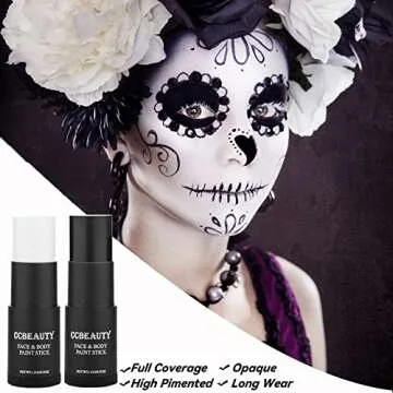 CCBeauty Face Paint Stick for Halloween and Cosplay Creativity