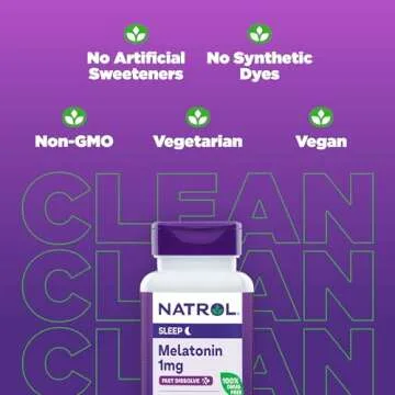 Natrol Fast Dissolve Melatonin for Restful Sleep