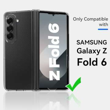 Qoosea Galaxy Z Fold 6 Case - Stylish Protection