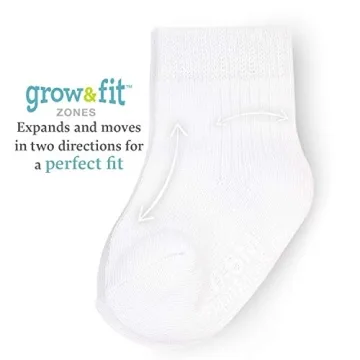 Fruit of the Loom Baby Grow & Fit Socks - 14 Pack