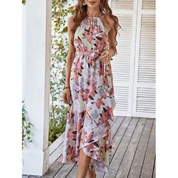 Stylish BROVAVE Women's Casual Polka Dot Sundress