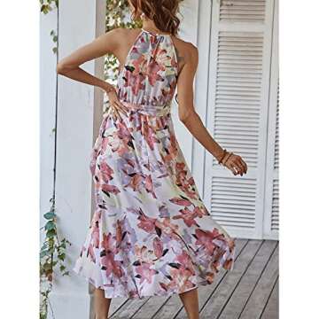 Stylish BROVAVE Women's Casual Polka Dot Sundress