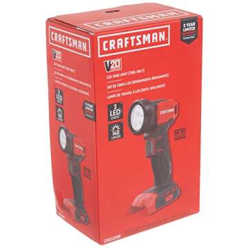 CRAFTSMAN V20 LED Work Light for All Your Needs