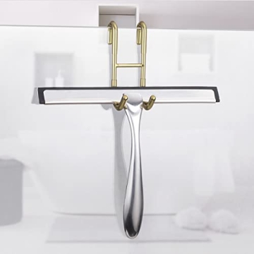 Haitis No Drill Shower Door Hooks 304 Stainless Steel Gold