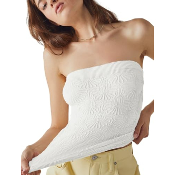 Trendy Floral SAMPEEL Tube Tops for Women Summer 2024
