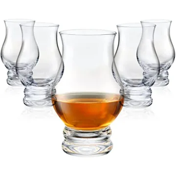 Whiskey glasses Set of 6 - Sake Sets, Clear Shot Glasses Bar Set, Old Fashioned Drinking Glasses Gif...