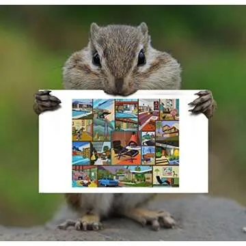 Mid Century Modern Jigsaw Puzzle - 1000 Piece Challenge