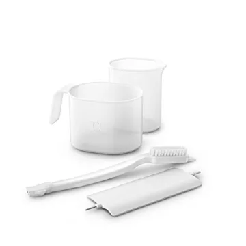 Philips Kitchen Appliances Compact Pasta and Noodle Maker, Viva Collection, Comes with 3 Default Classic Pasta Shaping Discs, Fully Automatic, Recipe Book, Small, White (HR2370/05)