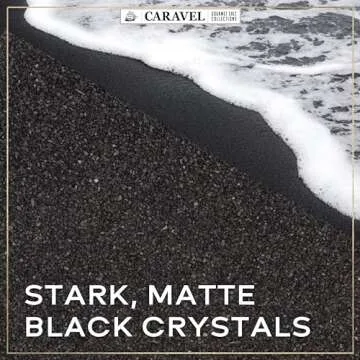 Hawaiian Black Lava Sea Salt - All-Natural Unrefined Hawaiian Sea Salt Infused with Activated Charcoal - Gorgeous Finishing Salt - No Gluten, No MSG, Non-GMO - 4 oz. Stackable Jar