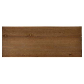 Kate and Laurel Jeran Entryway Farmhouse Bench with Iron Shoe Shelf, Rustic Brown Wood with Black Metal