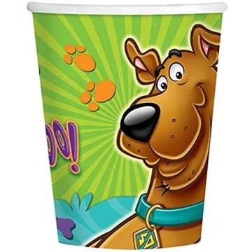 Scooby Doo Birthday Party Paper Cups - 24 Count