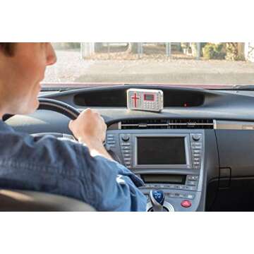 Daily Meditation ESV Dramatized Audio Bible Player - English Standard Version Electronic Talking Bible with Charger and Earphone, Portable to Listen at Anywhere Anytime