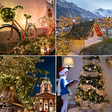 WATERGLIDE 50 LED Outdoor Christmas Lights for Every Occasion