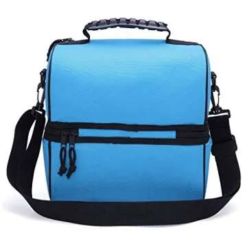 MIER Adult Lunch Box - Large Insulated Tote Bag for Men & Women