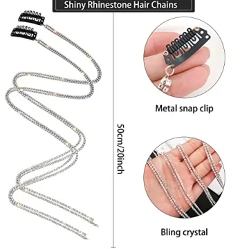 Stunning Rhinestone Hair Clips for Glamorous Hairstyles