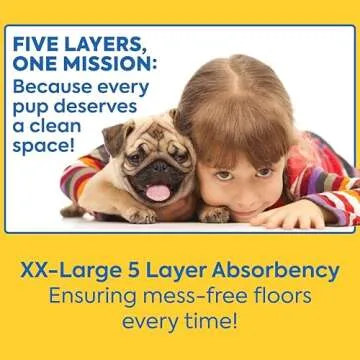 OUT! Petcare XXL Dog Training Pads, Heavy Duty Dog Pee Pads XXL, Jumbo Puppy Pads, Wee Wee Pads for Dogs and Puppies, Dog House Training, Leak Proof, Safe, Disposable, 26"x30", 30 Ct