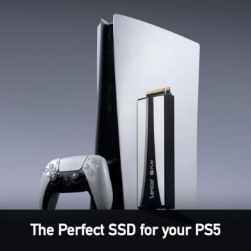 Lexar 2TB Play 2280 PCle Gen 4x4 NVMe, Perfect for PS5, Up to 7400/6500 MB/s, Internal SSD (LNMPLY8002T-RNNNU)