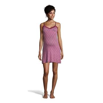 Lamaze Womens Maternity Nursing Nightgown and Delivery Robe Labor Delivery and Feeding Pajama Set Raspberry Small