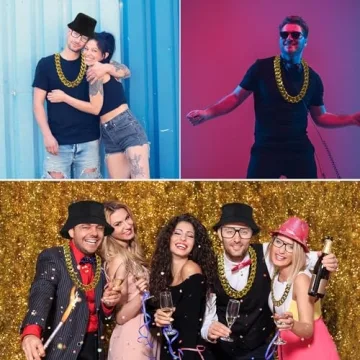 Stylish Hip Hop Costume Kit for Retro 80s and 90s