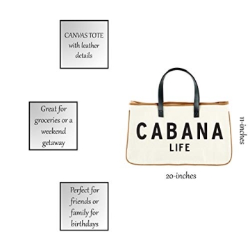 Santa Barbara 100% Cotton Canvas Tote Bag for Women